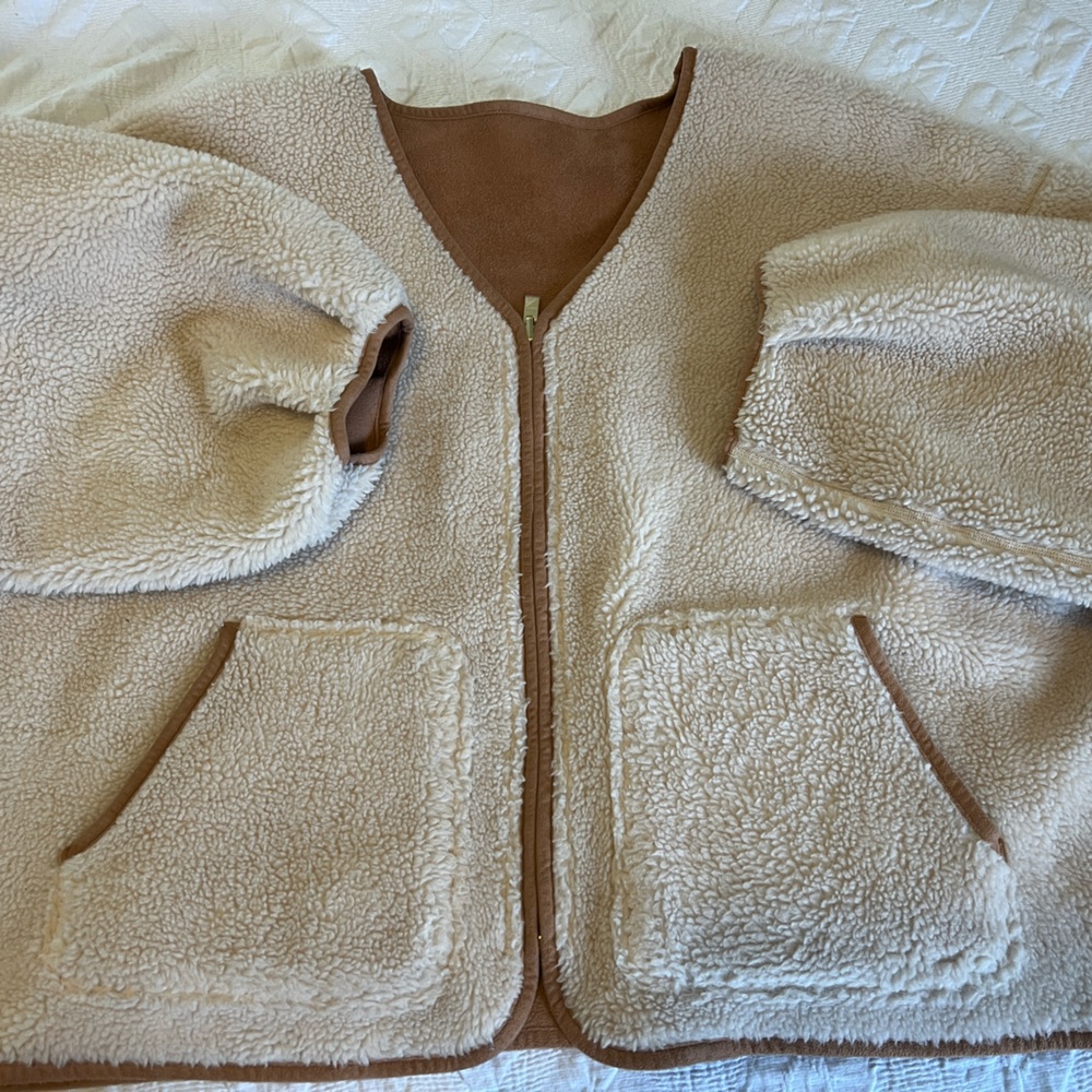 Express Reversible Suede/Teddy Coat
